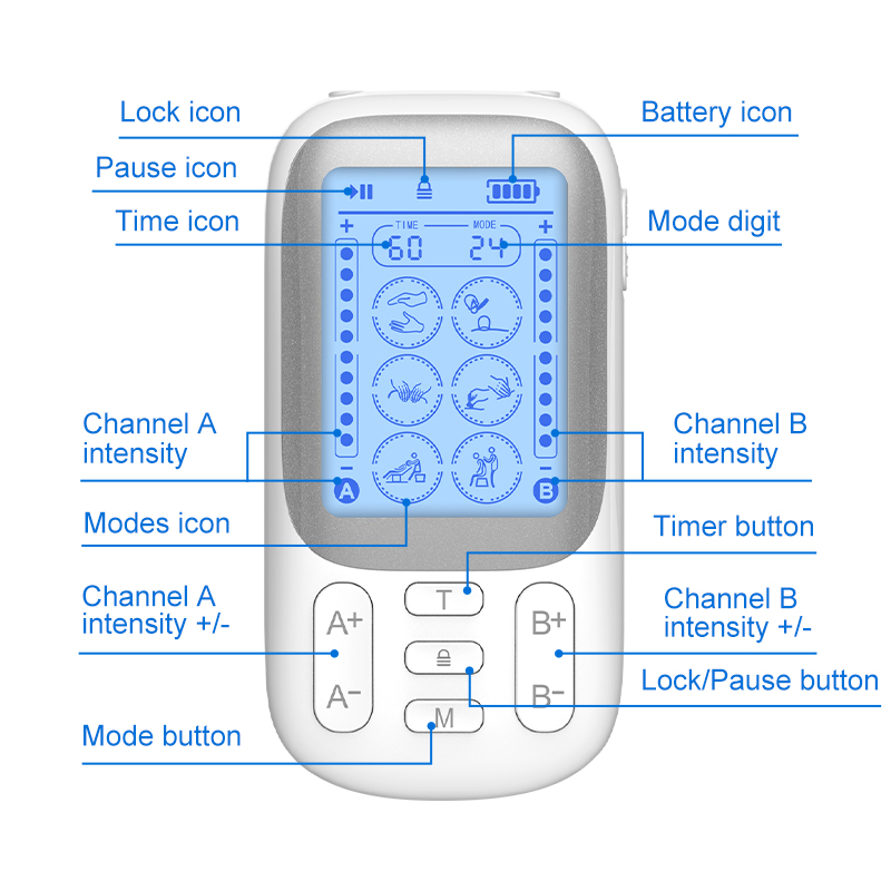 TENS Machine interface details