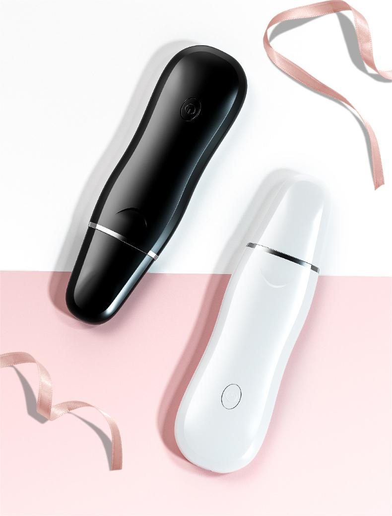 Wholesale Skin Care Blackhead Remover Ultrasonic Skin Scrubber Deep Face Cleaning Face Scrubber