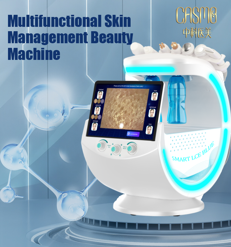 Scientific Facial Management System Golden RF Facial Cleaning Machine