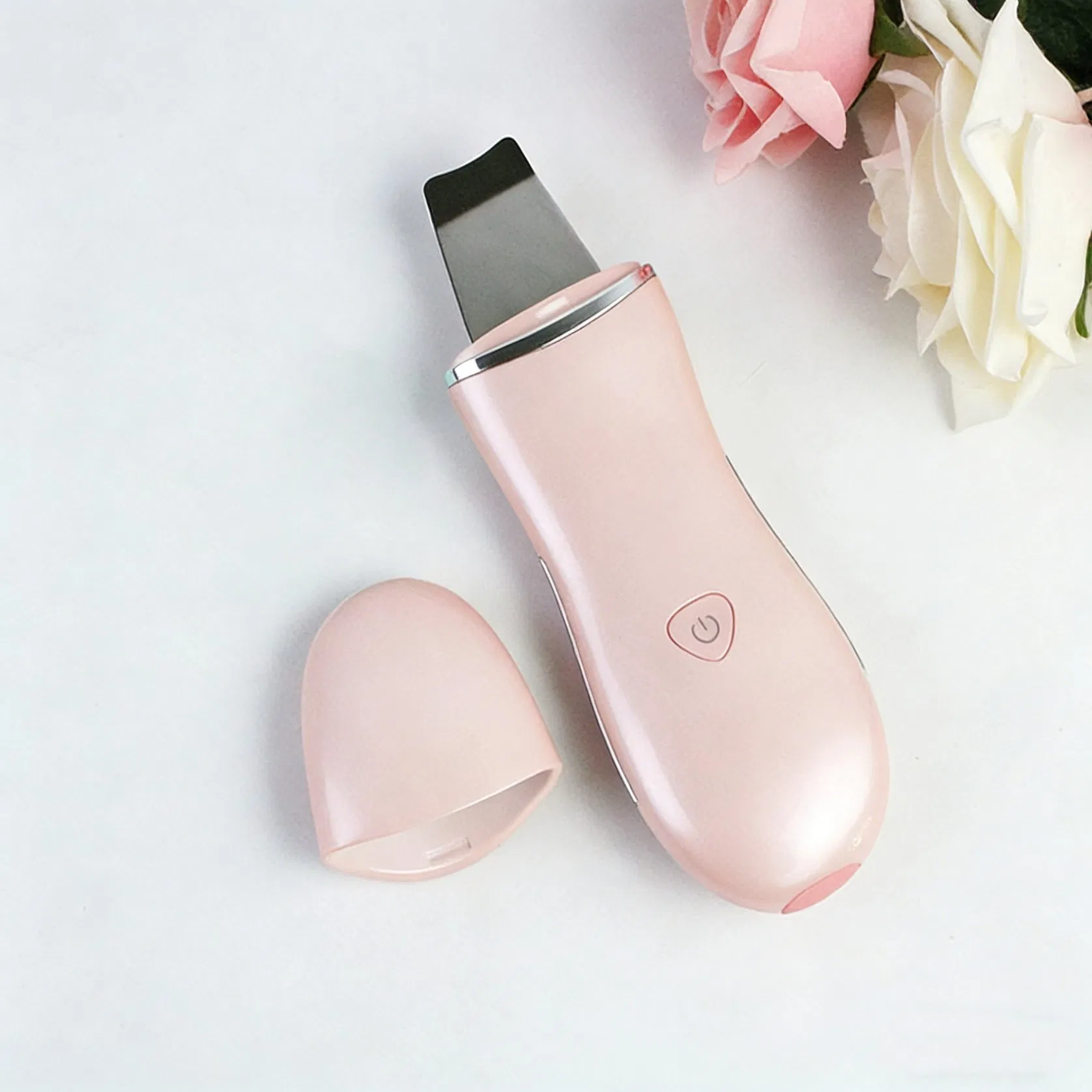 Portable Ultrasonic Skin Scrubber for Face Cleansing &amp; Moisturizing
