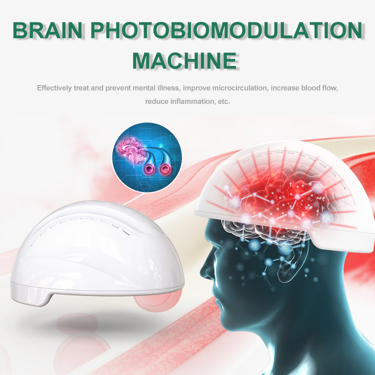 Brain Injury Stroke Headaches Anxiety Depression Red Light Therapy LED Device