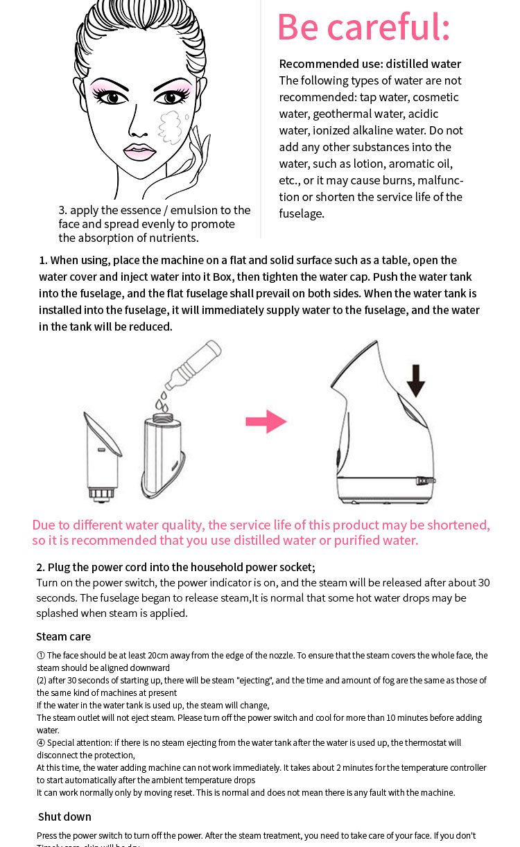 Nano Ionic Hot Mist Face Steamer Product View 10
