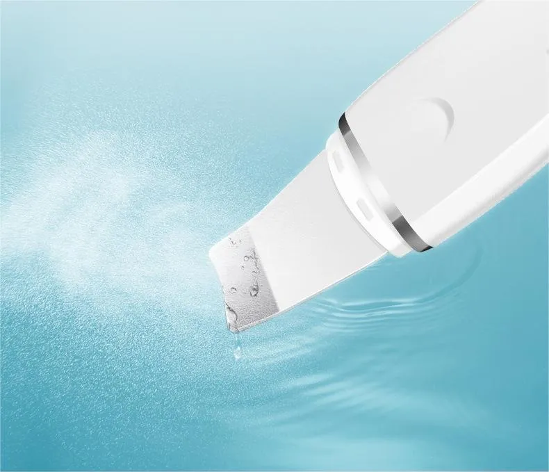 Wholesale Skin Care Blackhead Remover Ultrasonic Skin Scrubber Deep Face Cleaning Face Scrubber