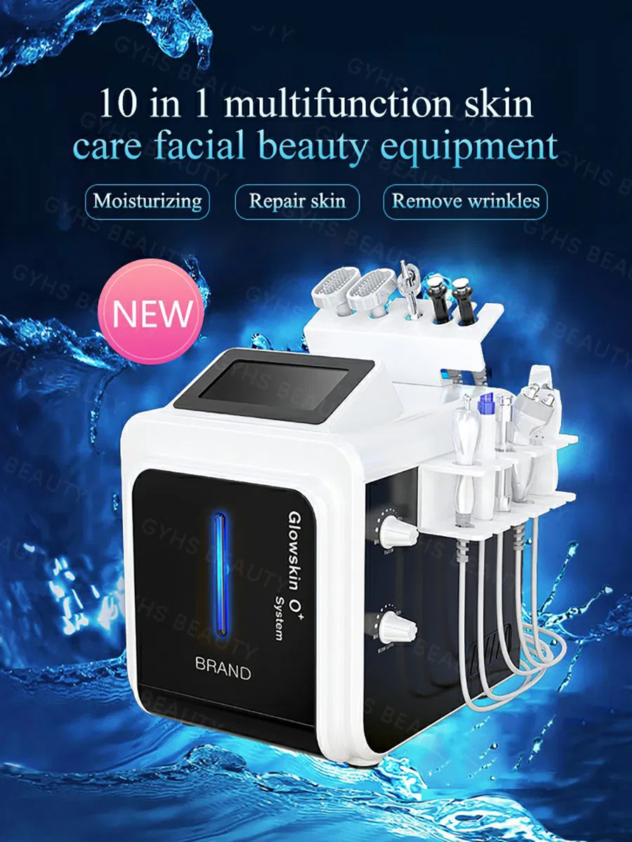 Multifunction Facial Care Machine for Deep Cleansing, RF Lifting, Wrinkle Removal, and Skin Exfoliation