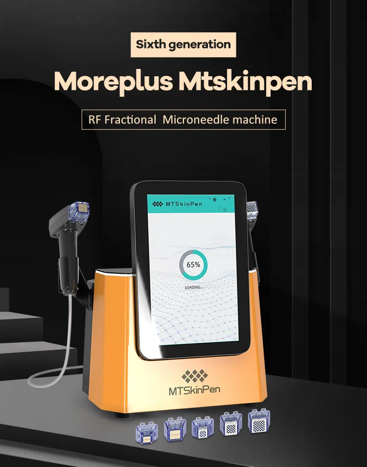 RF Face Lifting Machine Radio Frequency Microneedling Fractional RF Facial Device