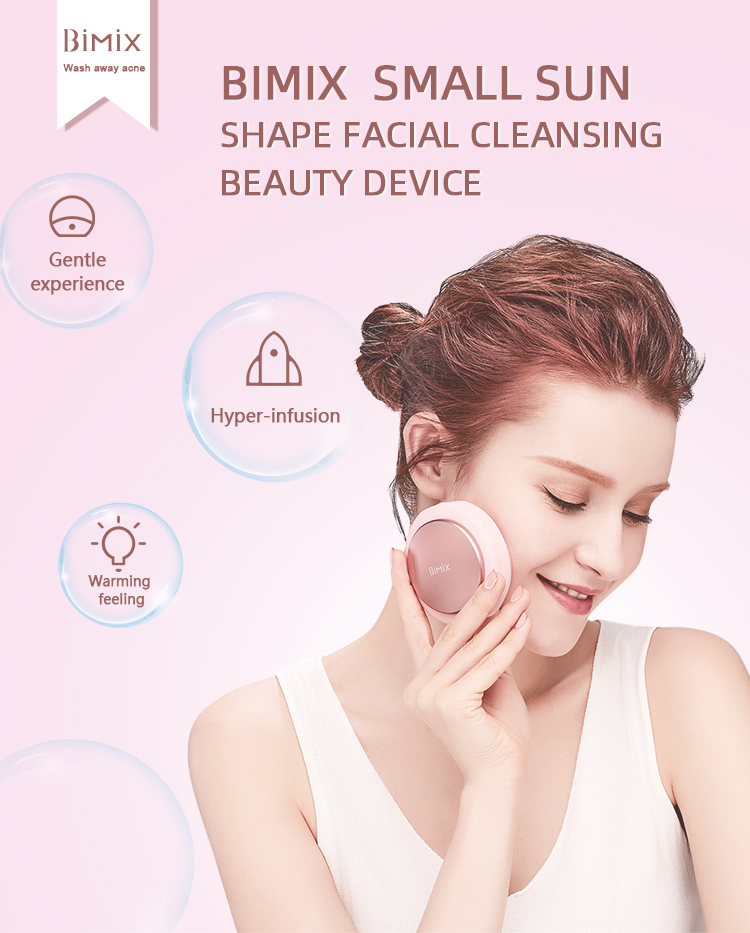 Warm Compress Facial Cleansing Device Colors