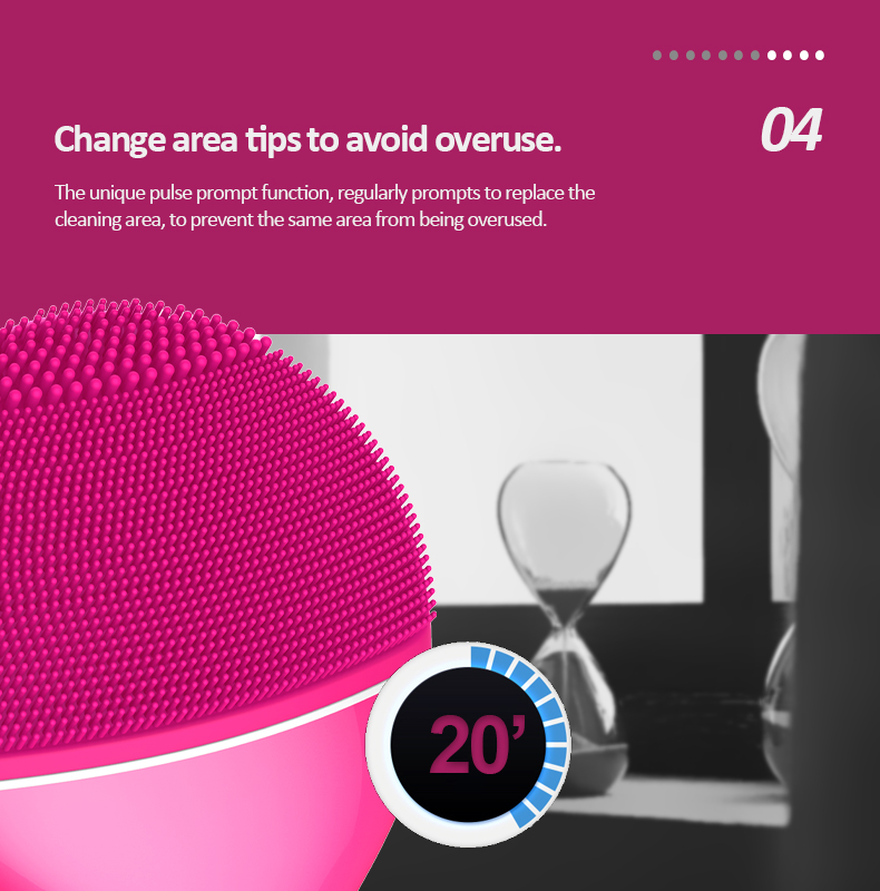 Silicone Face Cleansing Brush Details 5