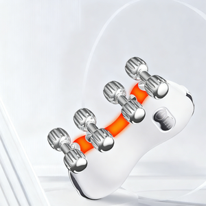 New 3D Roller Facial Massager EMS Photon Rejuvenation Microcurrent Vibration Electronic Beauty Device