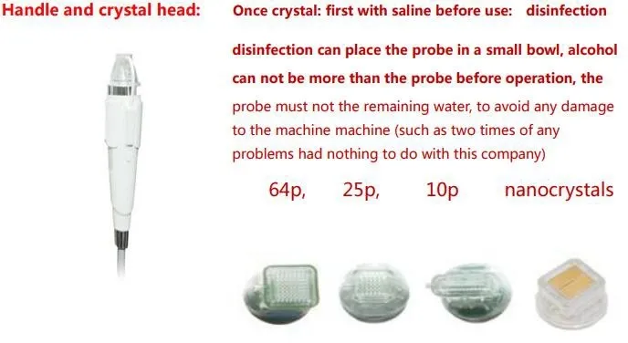 Gold RF-Hifu Microneedle 3-in-1 Facial Treatment Machine
