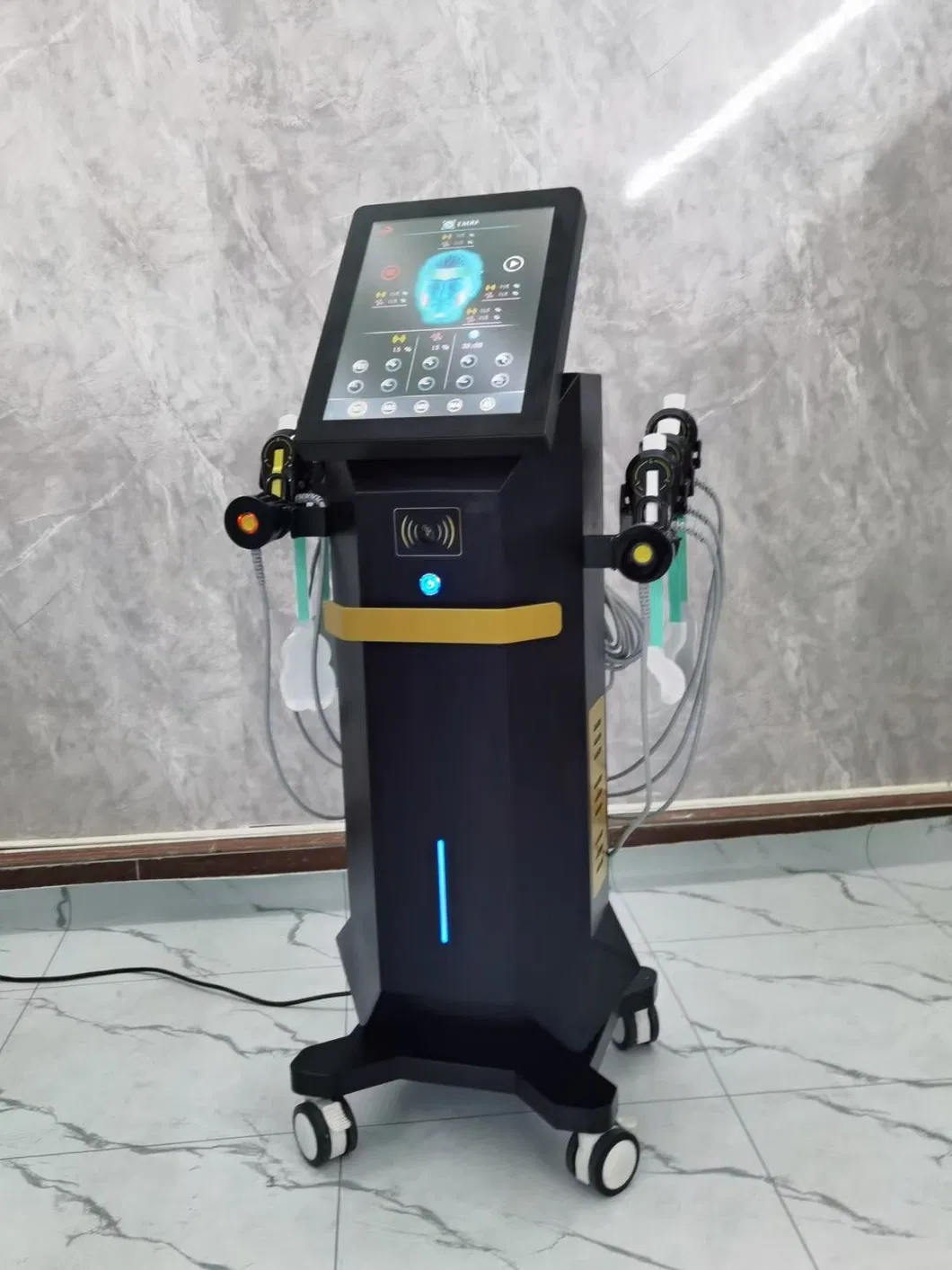 RF EMS Care Face Lifting Electric Massage Facial Muscle Sculpting Machine Back