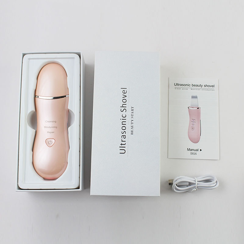 Portable Ultrasonic Skin Scrubber for Face Cleansing &amp; Moisturizing
