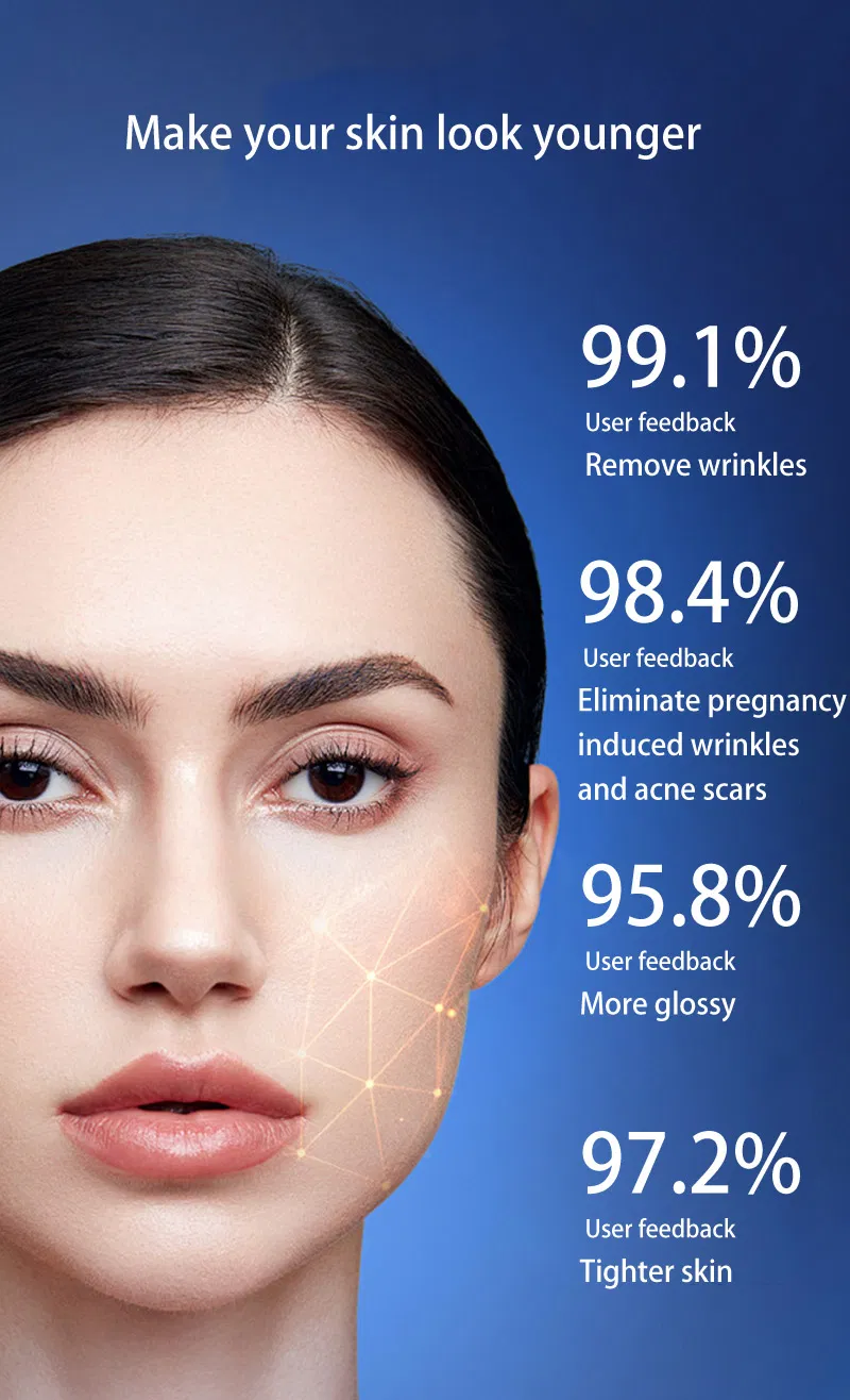 Gold RF-Hifu Microneedle 3-in-1 Facial Treatment Machine