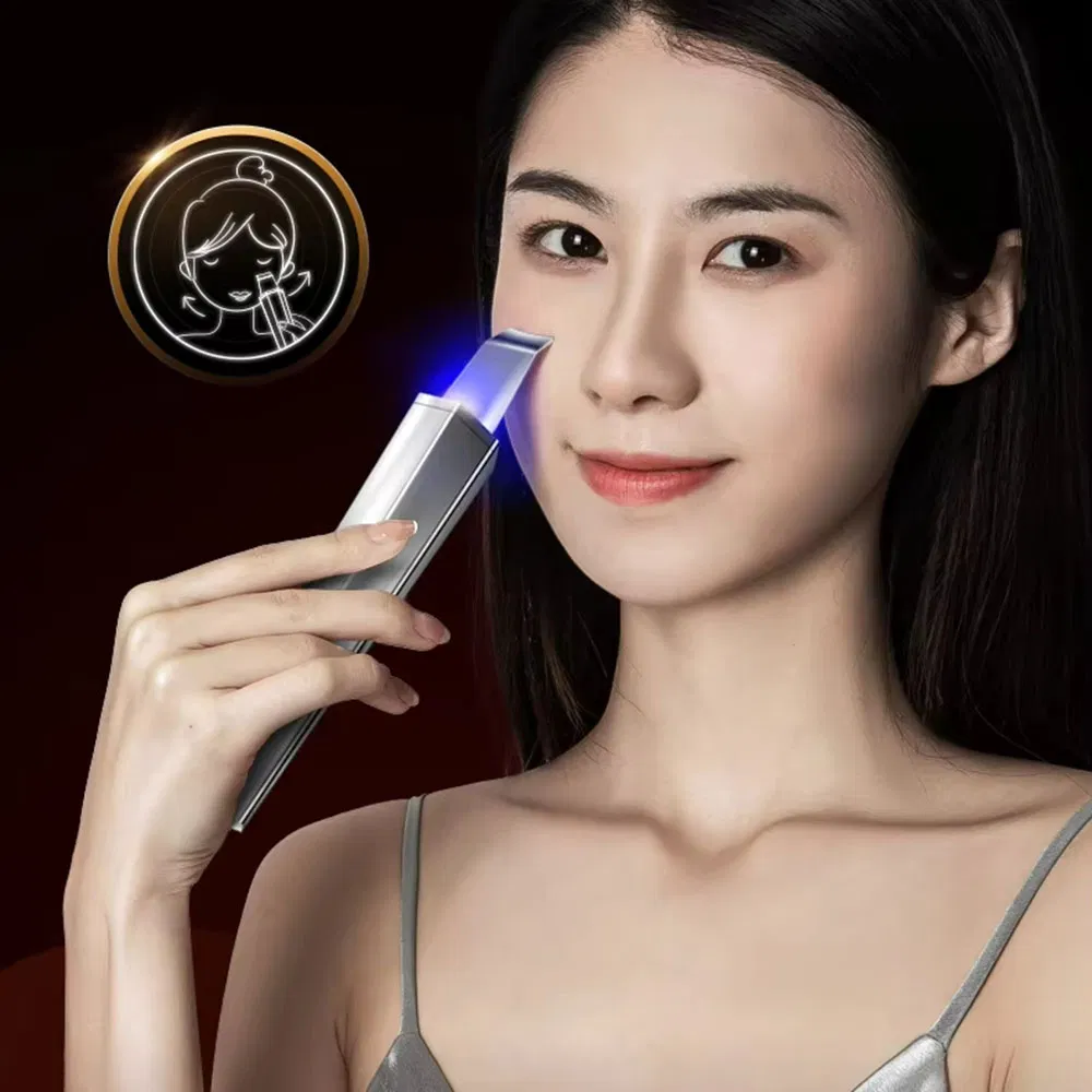 Top Rated Blackhead Removal Cleaning Skin Cleaner Peeling Ultrasonic Facial Skin Scrubber