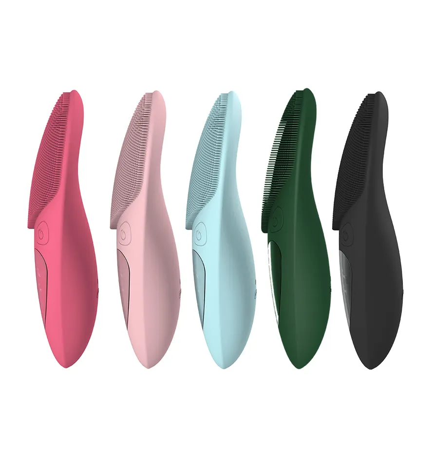 Skin Care Tools Facial 3Waterproof Electric Sonic Facial Exfoliating Cleanser Silicone Facial Cleansing Brush With Eye Massager