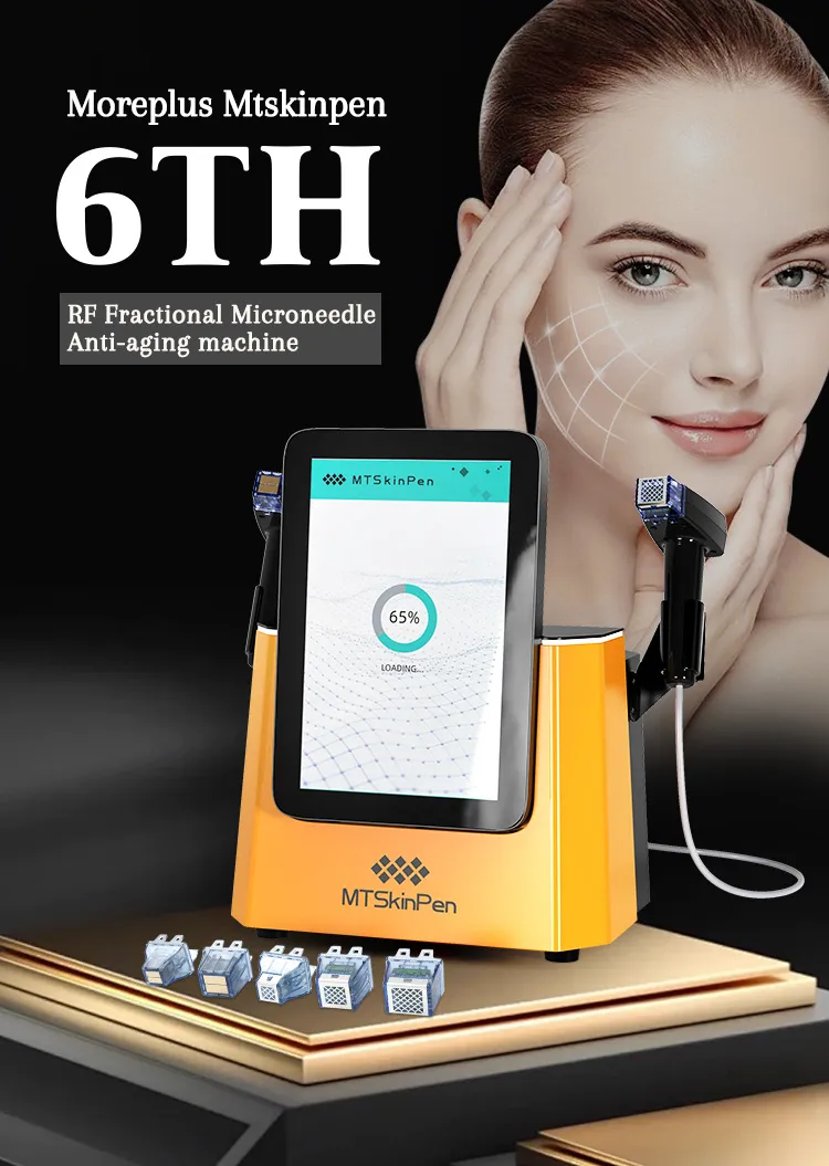 RF Face Lifting Machine Radio Frequency Microneedling Fractional RF Facial Device