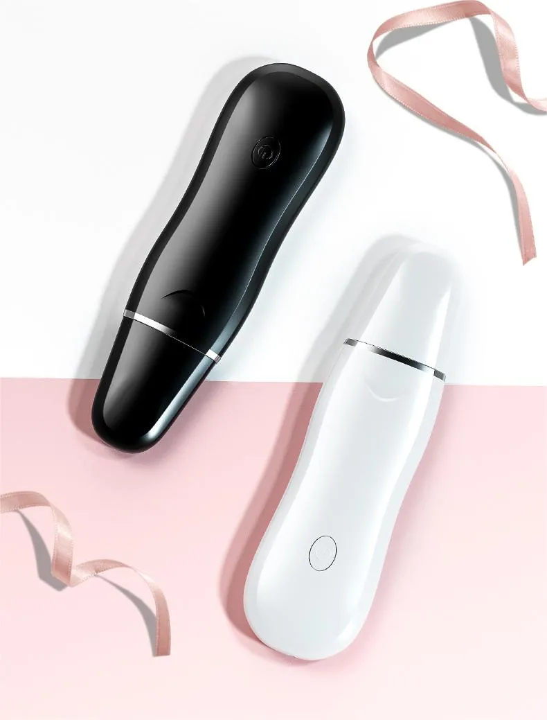Wholesale Skin Care Blackhead Remover Ultrasonic Skin Scrubber Deep Face Cleaning Face Scrubber
