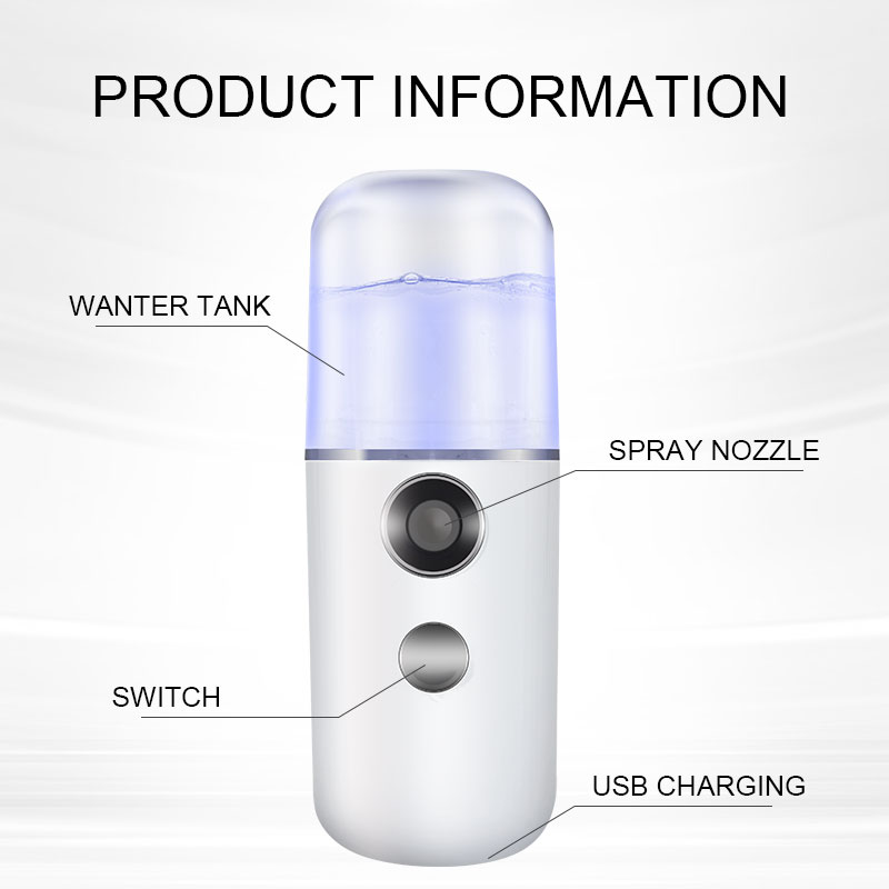 Salon Facial Steamer Home Use Face Nano Portable Mini Spa Facial Steamer