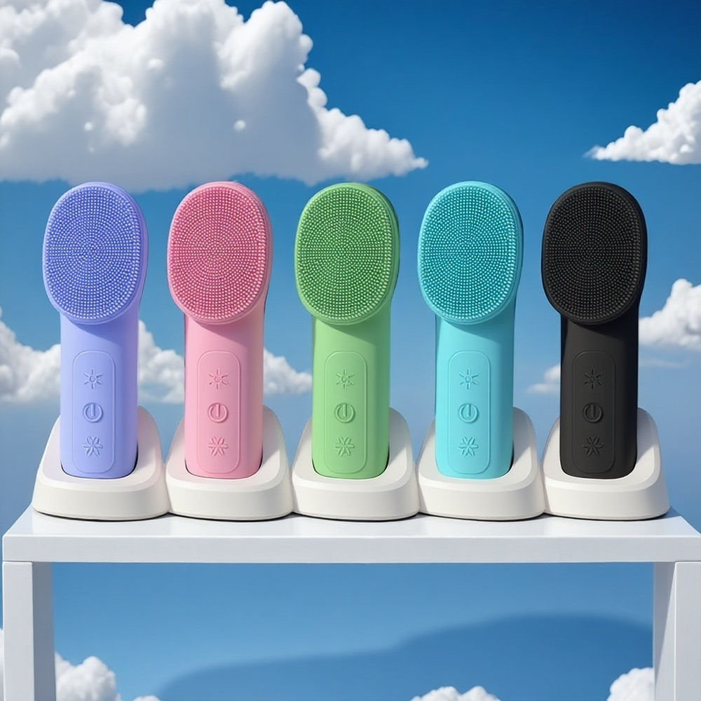 OEM/ODM Ultimate Glow Routine: Multifunction Facial Cleansing Brush with Hot/Cold Therapy&amp;Massage Beauty Products Personal Care