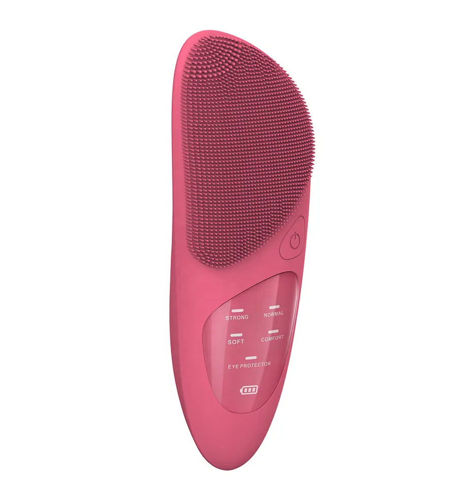 Skin Care Tools Facial 3Waterproof Electric Sonic Facial Exfoliating Cleanser Silicone Facial Cleansing Brush With Eye Massager
