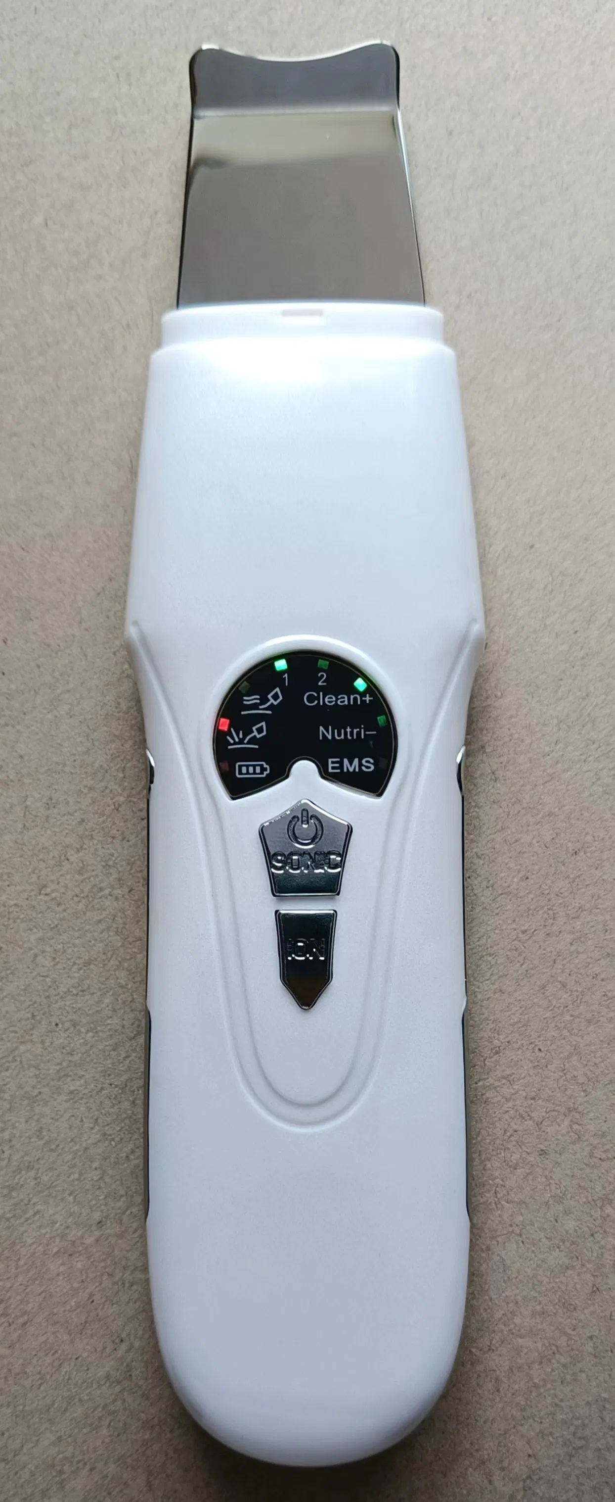 Waterproof Sonic Facial Skin Scrubber Ultrasonic Skin Scrubber Portable