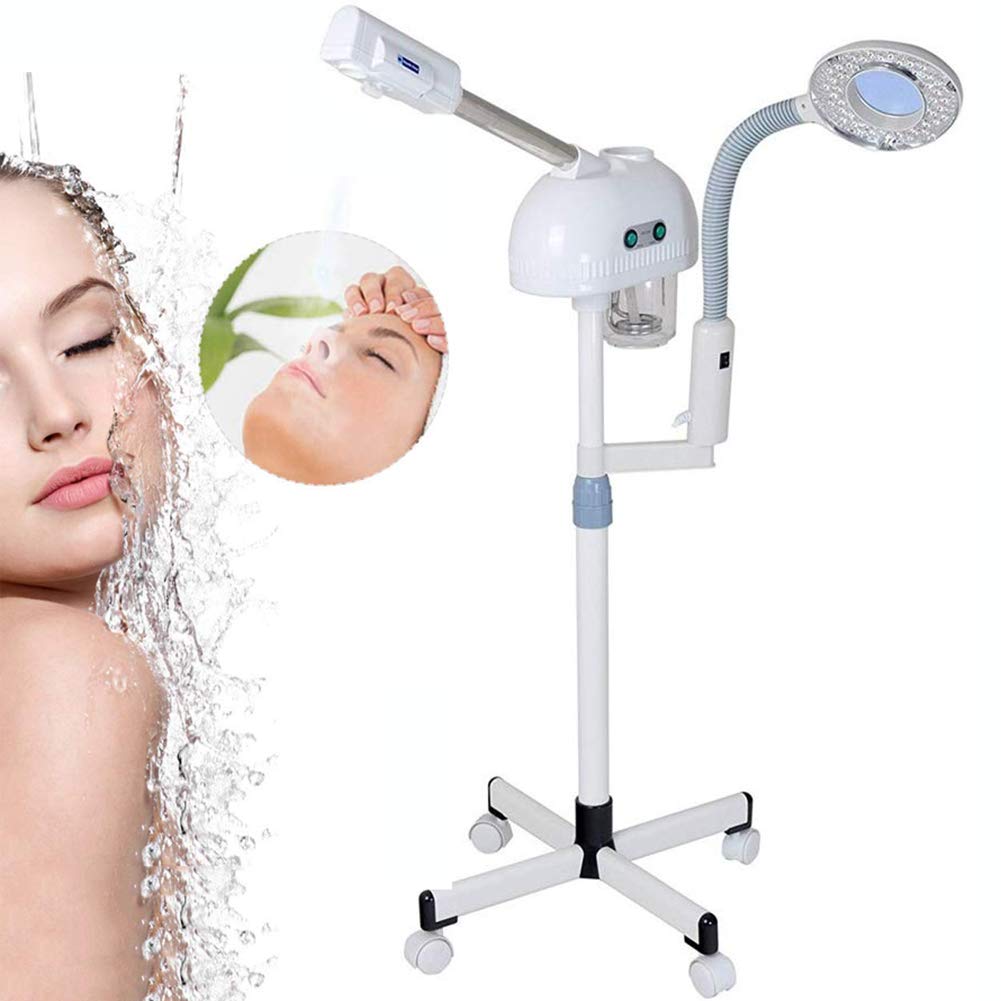 Face Steamer with Magnifying Lamp