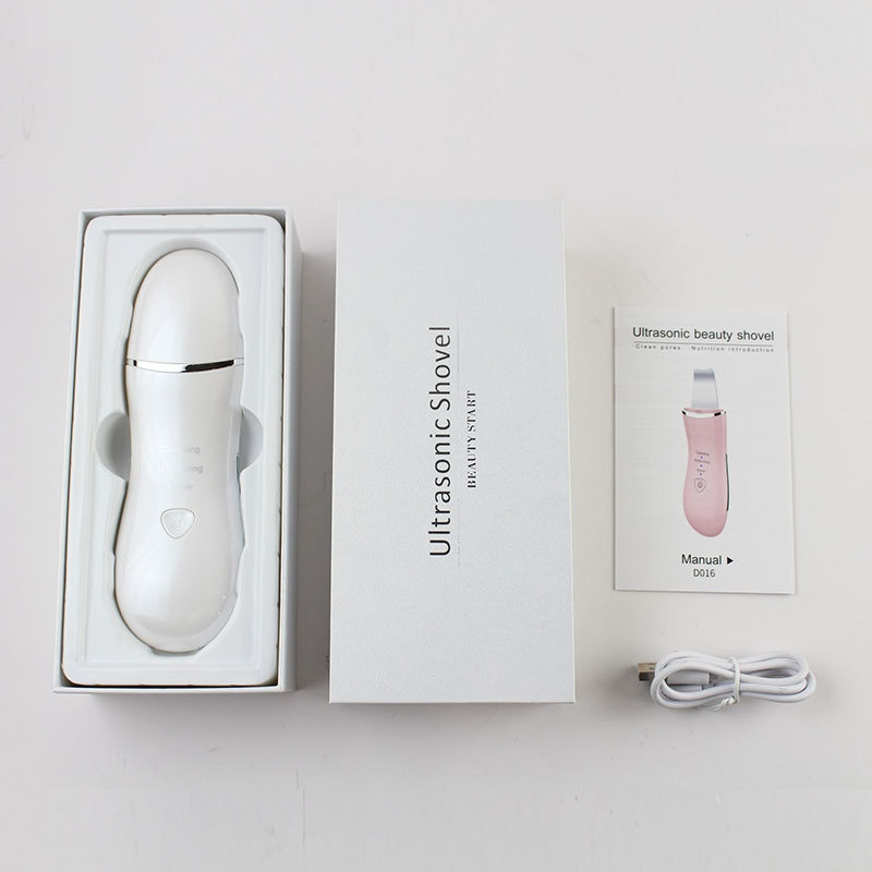 Portable Ultrasonic Skin Scrubber for Face Cleansing &amp; Moisturizing