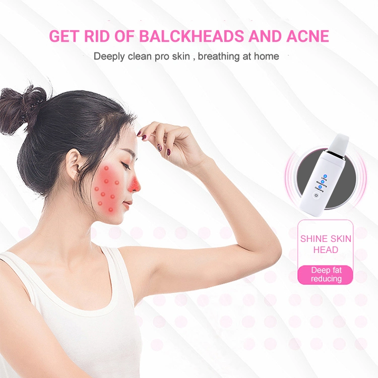 24kHz Ultrasonic Ion Interaction Skin Rejuvenation Skin Scrubber