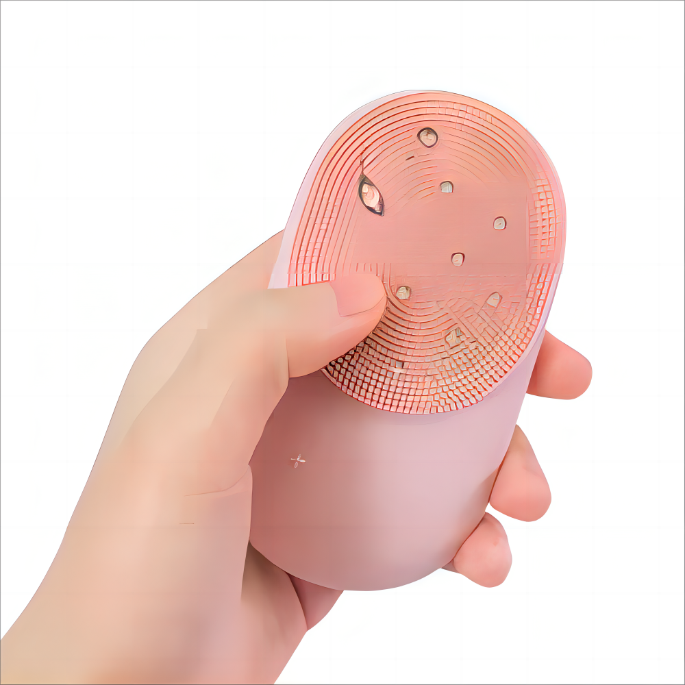 Rechargeable Sonic Face Cleanser Washing Skin Massager Ultrasonic Silicone Electric Mini Facial Cleansing Brush