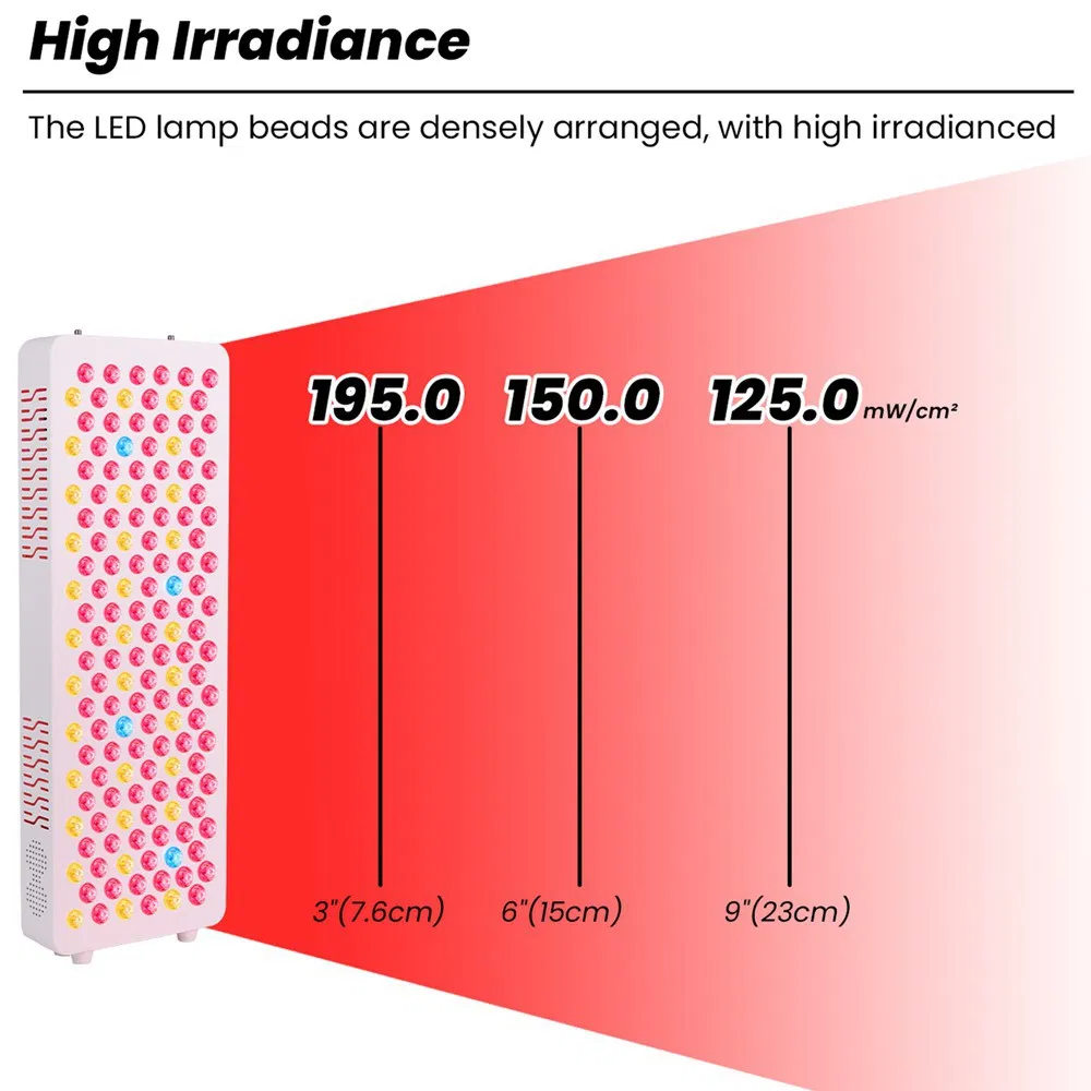 Music Playback LED Red Light Therapy Panel for Home Skin Beauty, OEM ODM Infrared Lamp Pain Relief Wrinkle Reduction PDT Device Factory Wholesale