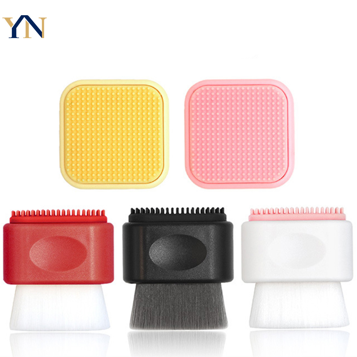 Hot Selling Korean Facial Cleansing Brush With Silicone Massage Facial Cleansing Brush