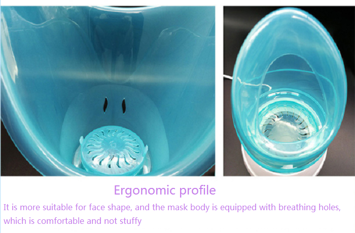 Popular Beautiful Design Home Portable Facial Nose Sauna Steamer Professional