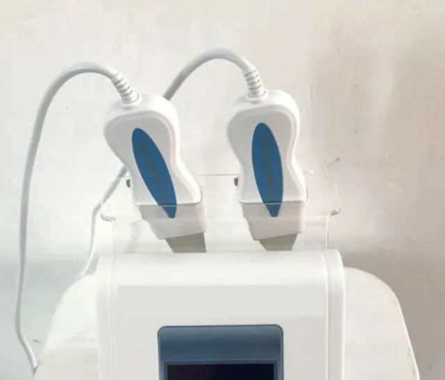 Portable Double Heads Ultrasonic Skin Scrubber for Remove Dirt Blackhead