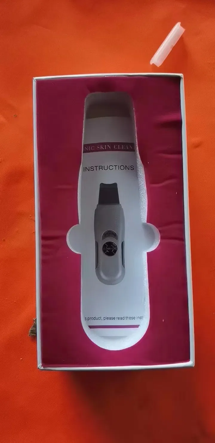 Waterproof Sonic Facial Skin Scrubber Ultrasonic Skin Scrubber Portable
