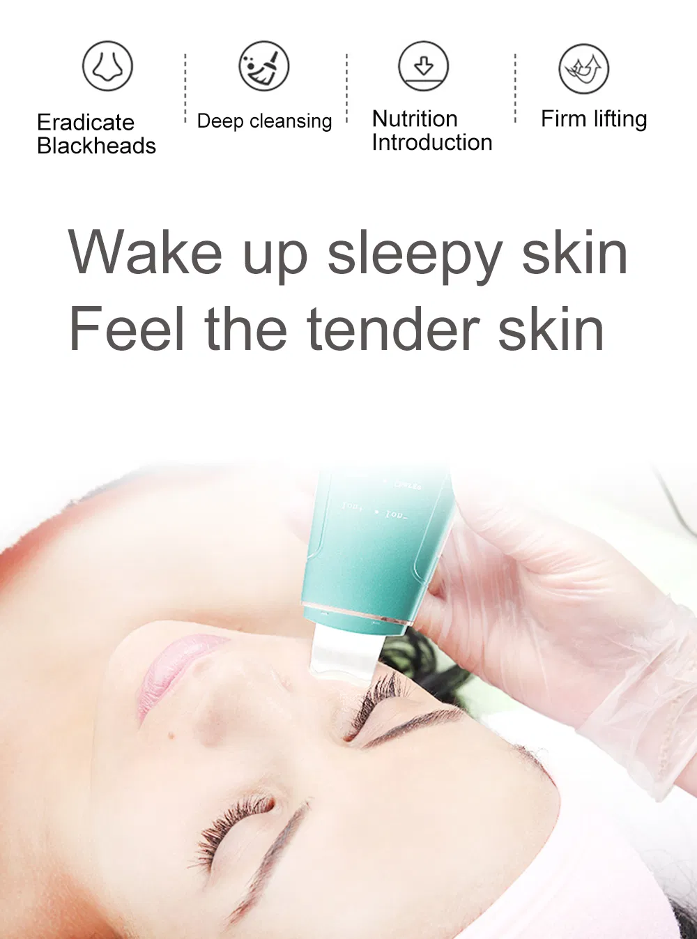 Face Lift Vibration Scrubber