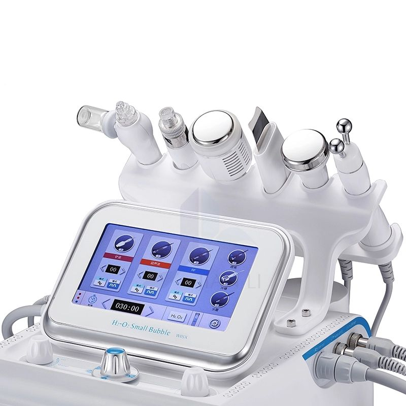 Factory Direct 7 In 1 Hydro Dermabrasion Aqua Peel Oxygen Bubble Skin Rejuvenation Lifting Machine For Spa