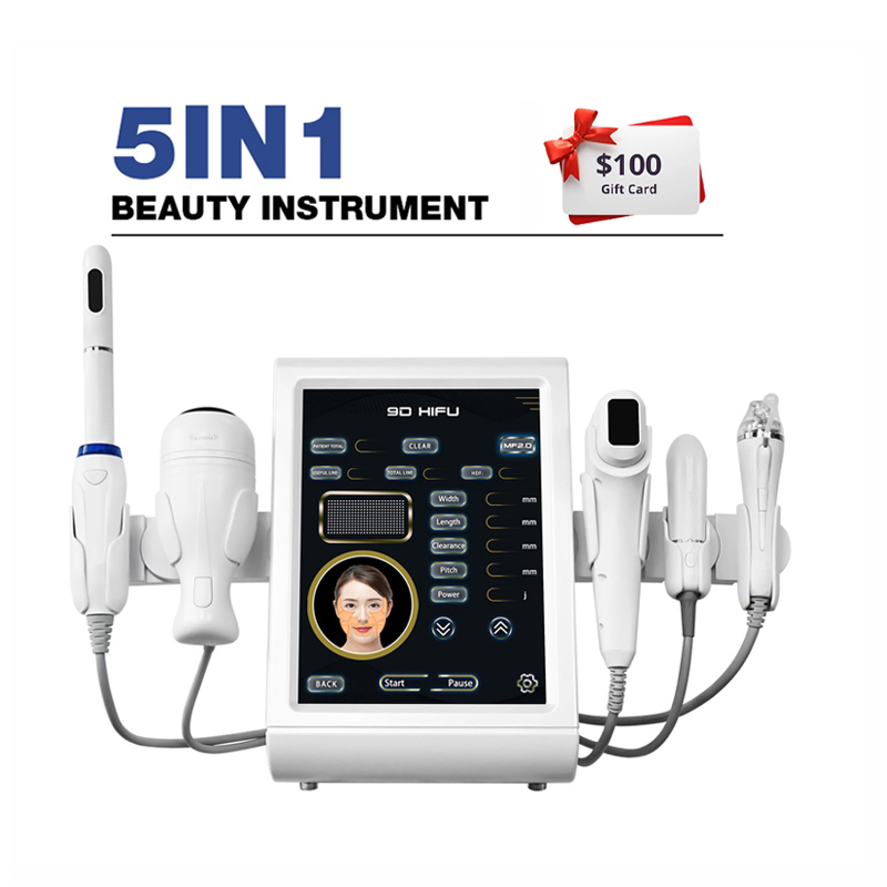 RF Microneedeling Hifu 5 Em 1 Repuesto De Cartuchos Hifu 9d Facial Corporal Ultrasound Machine in Germany 4D Hifu