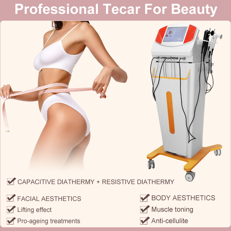 Korean Skin Care Tecar RF Radiofrecuencia Facial Wrinkle Removal Body Slimming Diatermia Tecar RF Machine