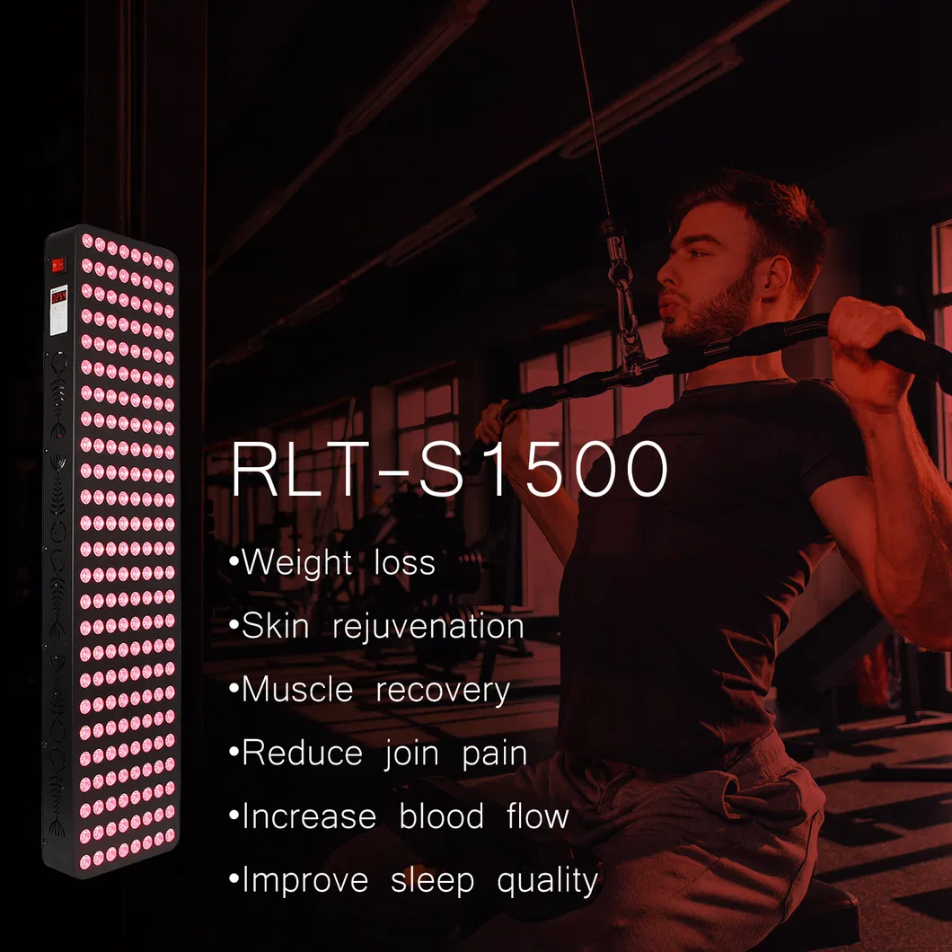 High Power 1500W Full Body Dual Chip Photon LED Red Light Therapy Lamp Panel Skin Care Medical Grade Beauty Device
