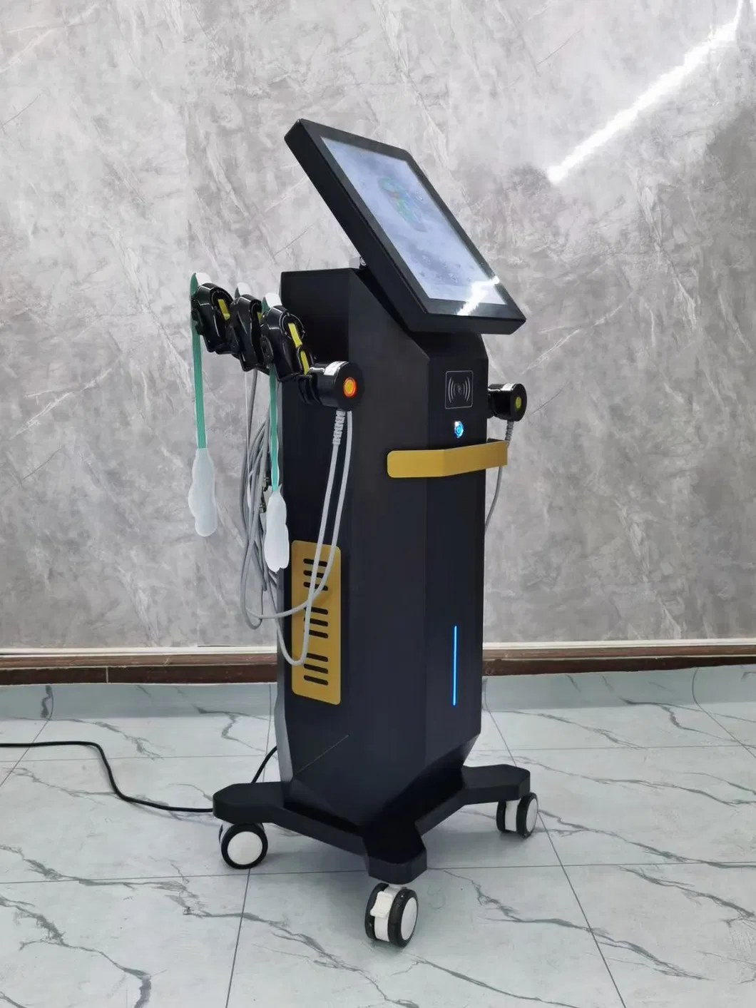 RF EMS Care Face Lifting Electric Massage Facial Muscle Sculpting Machine Inside