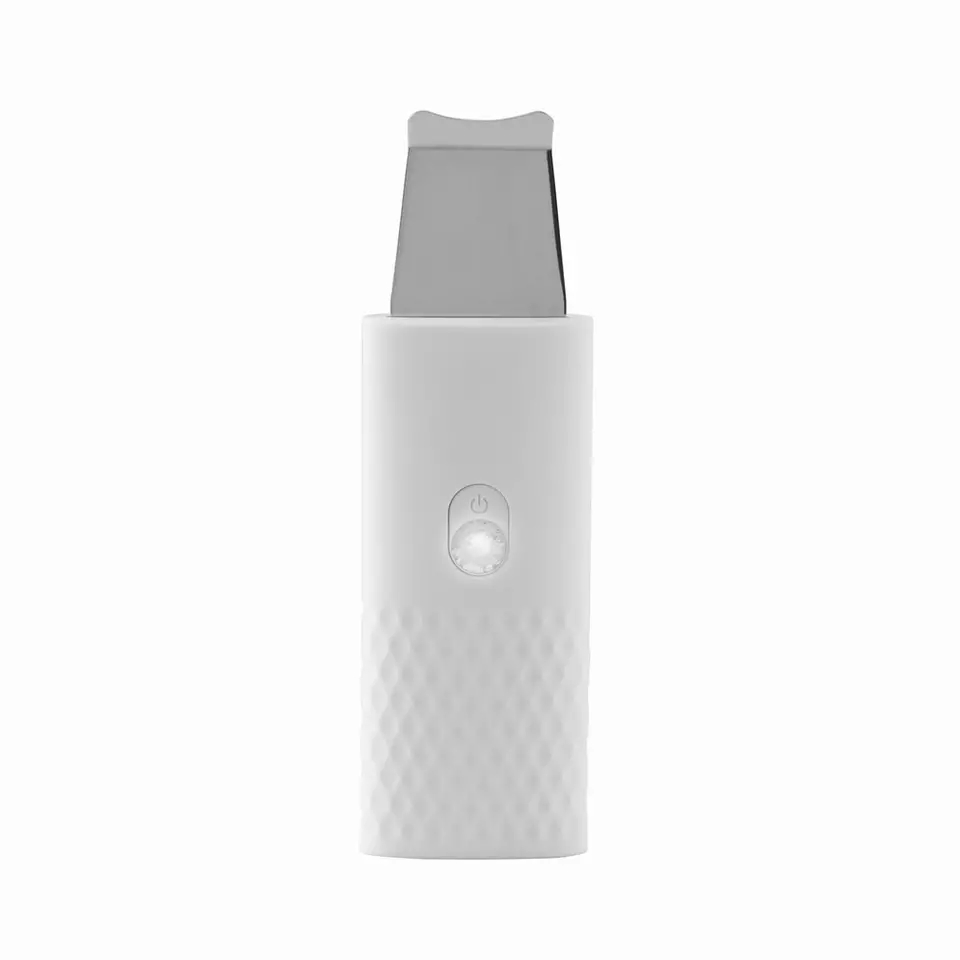 Ultrasonic Face Skin Scrubber Blackhead Acne Removal Facial Vibration Massager Peeling Shovel Exfoliator Clean Machine