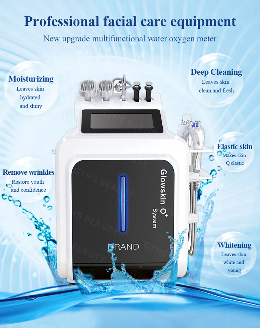 Multifunction Facial Care Machine for Deep Cleansing, RF Lifting, Wrinkle Removal, and Skin Exfoliation
