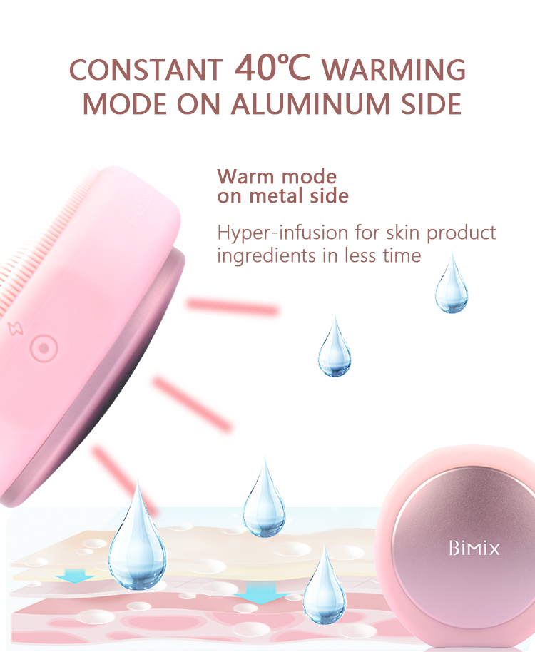 Facial Cleansing Device Soft Silicon Brush