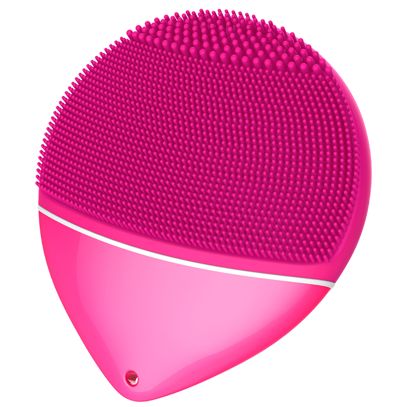 Portable IPX6 Sonic Electric Facial Cleansing Brush Rechargeable Silicone Face Scrubber Massager Universal 5 Frequency