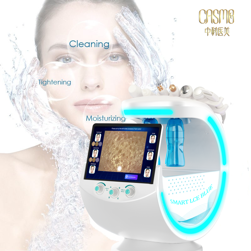 Scientific Facial Management System Golden RF Facial Cleaning Machine