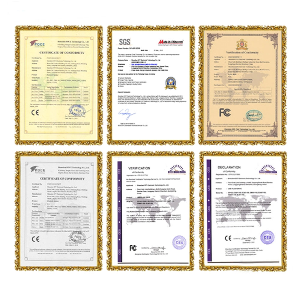 Certifications