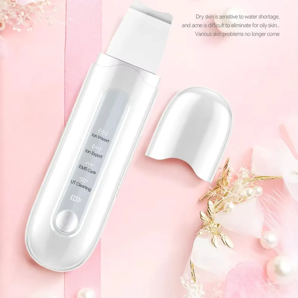 Eco Friendly Cleaning Beauty USB Ultrasonic Machine Portable Facial Skin Scrubber