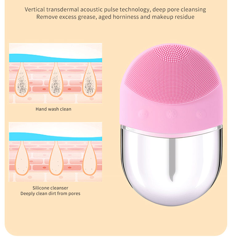 Silicone Facial Cleanser Brush View 5