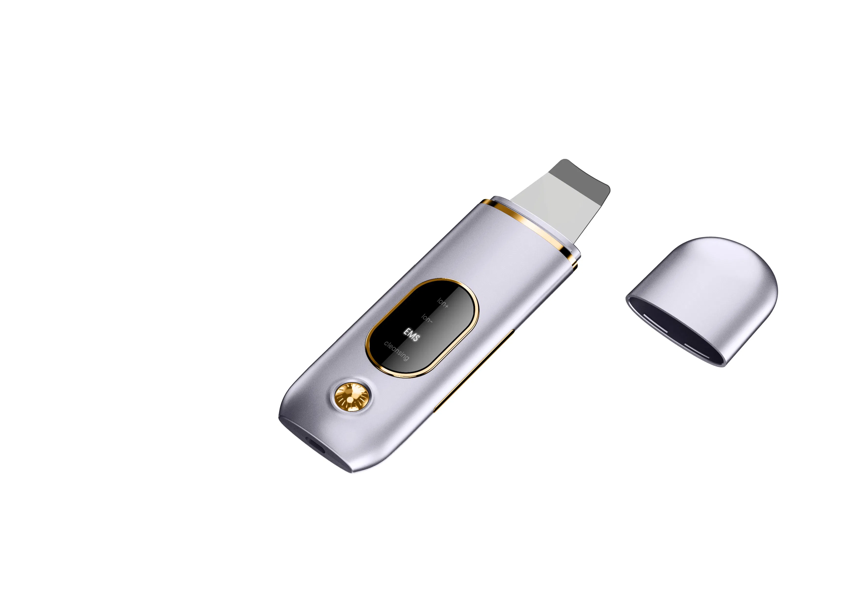 Ultrasonic Face Cleanser Handhold Beauty Device Skin Scrubber