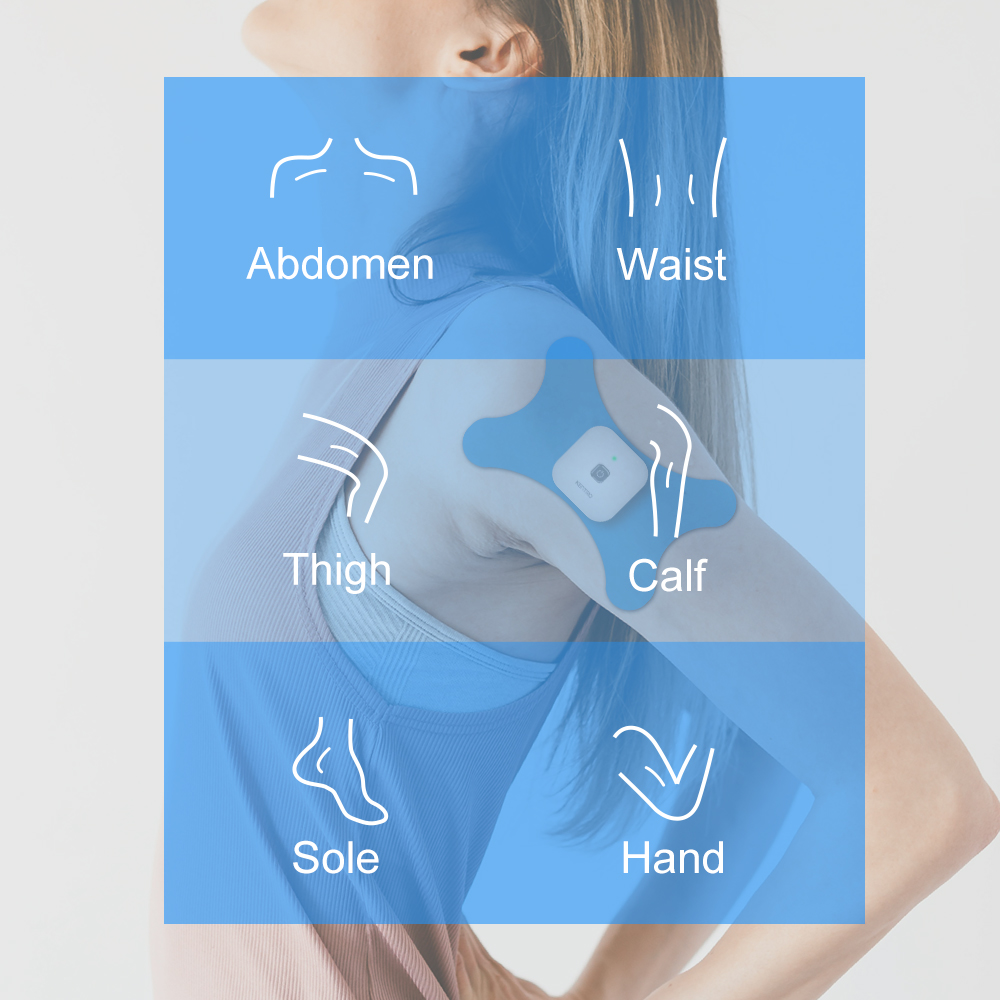 TENS Physiotherapy Device Portable Electrotherapy Stimulator Wireless Tens Machine Wireless Tens Ems Massager