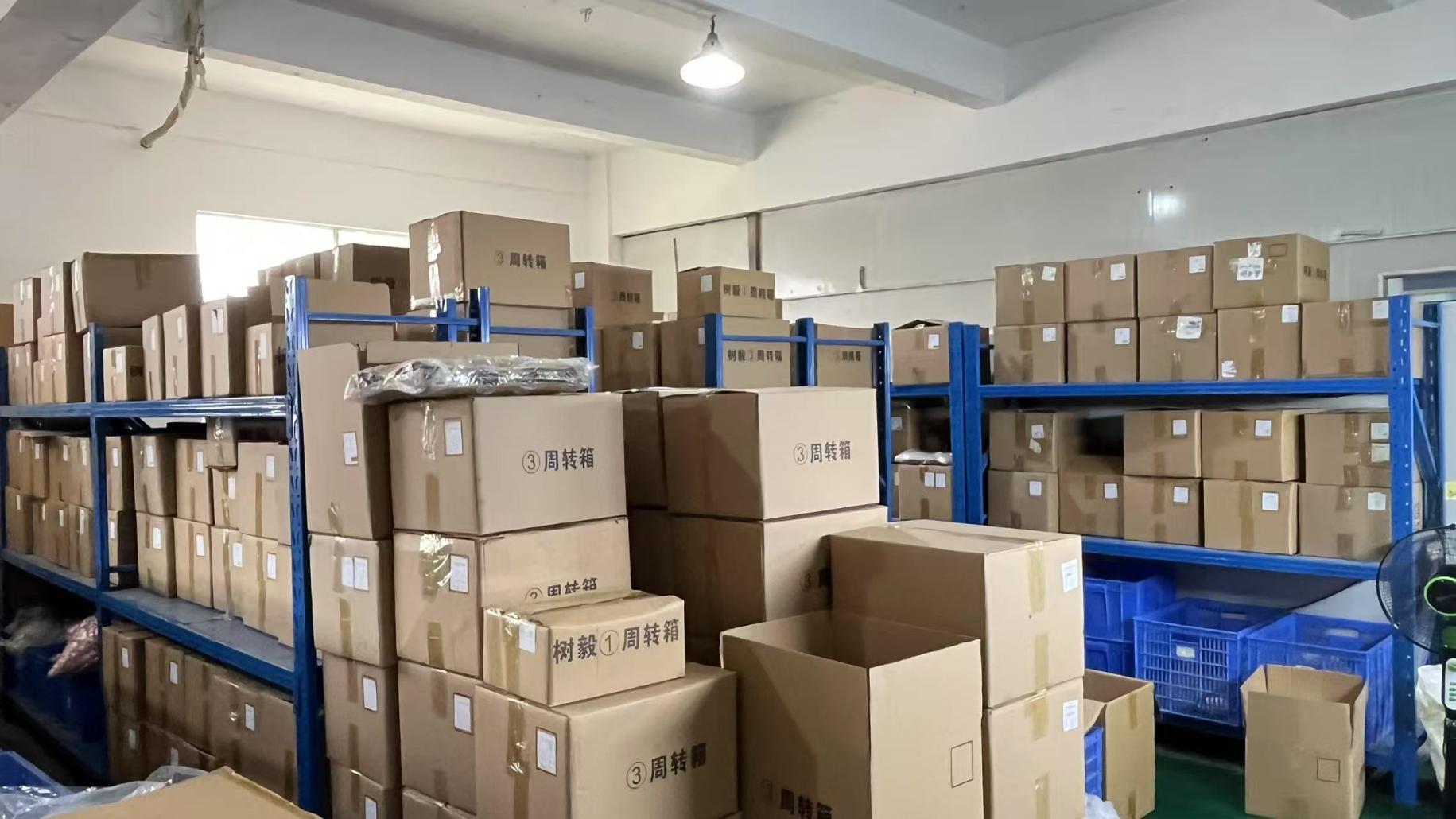 Luminor Beauty warehouse — organized storage and logistics for global distribution